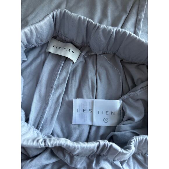 $265 Les Tien Julia Pleated Palazzo Pant - Small - Picture 7 of 8